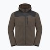 Vyriškas fliso džemperis Jack Wolfskin Kammweg Pile Fz cold coffee