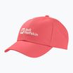 Kepuraitė su snapeliu Jack Wolfskin Baseball Cap sunset coral