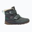 Vaikiški batai Jack Wolfskin Polar Bear-B Texapore Mid Vc mystic green