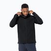 Jack Wolfskin vyriškas megztinis su gobtuvu Modesto Hooded trekking sweatshirt black 1706493