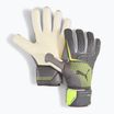 Vartininko pirštinės PUMA Ultra Pro NC matte aged silver/yellow alert