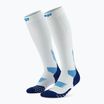 Vyriškos kompresinės kojinės CEP Run Tall 5.0 ice/blue