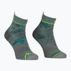 Vyriškos trekingo kojinės ORTOVOX Alpine Light Quarter grey 5489100003