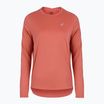 Moteriški bėgimo marškinėliai ilgomis rankovėmis ASICS Core LS Top dark pink clay
