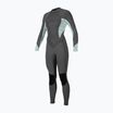 Moteriškas plaukimo hidrokostiumas O'Neill Bahia 3/2 Back Zip Full hy8 graphite/mirage tropical/m