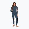 Moteriškas plaukimo hidrokostiumas O'Neill Bahia 3/2 Back Zip Full copen blue/painted tropics/painted tropics
