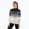 Moteriški termoaktyvūs marškinėliai ilgomis rankovėmis Surfanic Cozy CarbonDri Limited Edition Zip Neck black