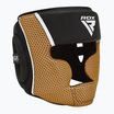 Bokso šalmas RDX Head Guard Aura Plus T-17 golden