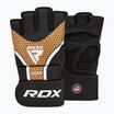 Graplingo pirštinės RDX Grappling Aura Plus T-17 golden