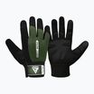 Treniruočių pirštinės RDX W1F Full Finger army green