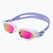 Plaukimo akiniai ZONE3 Venator-X white/silver/lilac/polarised revo purple