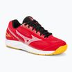 Vaikiški rankinio bateliai Mizuno Stealth Star 2 Jr radiant red/white/carrot curl