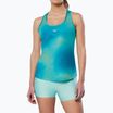 Moteriškas bėgimo tank topas Mizuno Impulse Core Graphic Tank eggshell blue