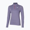 Moteriški bėgimo marškinėliai ilgomis rankovėmis Mizuno Dryaeroflow LS Half Zip cadet