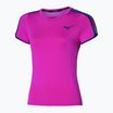 Moteriški marškiniai Mizuno Frontier Tee W fuchsia purple