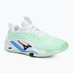 Rankinio batai Mizuno Wave Stealth Neo 2 neo mint/black/froniter blue
