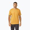 Rab Stance Mountain Peak vyriški trekingo marškinėliai sahara QCB-66