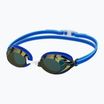 Vaikiški plaukimo akiniai Speedo Vanquisher 3.0 Mirror cobalt pop / cobalt / gold mirror