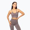 Treniruočių liemenėlė Carpatree Allure Seamless brown melange (pepper corn)