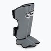 Blauzdų ir pėdų apsaugos RAJA BOXING Lightweight Shin Guards Semi Leather grey
