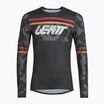 Vyriški dviračių marškinėliai ilgomis rankovėmis Leatt MTB Gravity 4.0 black