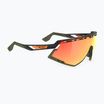 Akiniai nuo saulės Rudy Project Defender black matte/olive orange/multilaser orange