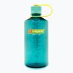 Turistinis butelis Nalgene Narrow Mouth Sustain 1000 ml cerulean