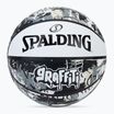 Krepšinio kamuolys Spalding Graffiti baltas dydis 7