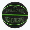 Krepšinio kamuolys Spalding Phantom juodas/žalias dydis 6