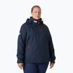 Moteriška buriavimo striukė Helly Hansen Crew Hooded Midlayer Plus 2.0 navy