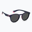 Vaikiški akiniai nuo saulės Polaroid PLD 8048/S blue pink/grey polarized
