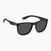 Vaikiški akiniai nuo saulės Polaroid PLD 8049/S black orange/grey polarized