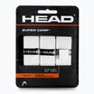 HEAD Super Comp teniso raketės apvyniojimai 3 vnt. balti 285088