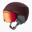 Moteriškas slidinėjimo šalmas HEAD Cinema Pro W berry/red yellow