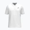 Vyriški teniso polo marškinėliai HEAD Club 25 Tech Polo white
