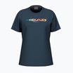 Moteriški teniso marškinėliai HEAD Rainbow W navy