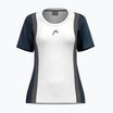 Moteriški teniso marškinėliai HEAD Club 25 Tech W navy/white