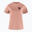 Moteriški žygio marškinėliai Fjällräven Fox Boxy Logo dusty rose