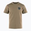 Vyriški marškinėliai Fjällräven Walk With Nature suede brown