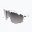 Akiniai nuo saulės POC Devour hydrogen white/clarity road/sunny silver