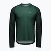 Vyriški dviračių marškinėliai ilgomis rankovėmis POC Motion Air Jersey pargasite green