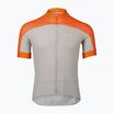 Vyriški dviračių marškinėliai POC Essential Road Logo zink orange/granite grey