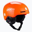 Vaikiškas slidinėjimo šalmas POC POCito Obex MIPS fluorescencinės oranžinės spalvos