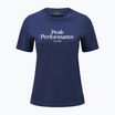 Moteriški marškinėliai Peak Performance Original Tee blue shadow