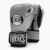 Bokso pirštinės Cleto Reyes Velcro Sparring silver/black