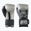 Bokso pirštinės Cleto Reyes Velcro Sparring silver/black