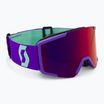 Slidinėjimo akiniai SCOTT Shield deep purple/solar red chrome