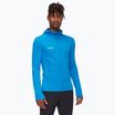 Vyriškas žygio džemperis Mammut Taiss Light ML Hooded glacier blue