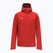 Vyriška striukė nuo lietaus Mammut Crater Light HS Hooded mammut red
