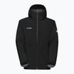Vyriška striukė nuo lietaus Mammut Linard Light HS Hooded black